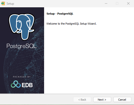 Setup - PostgreSQL